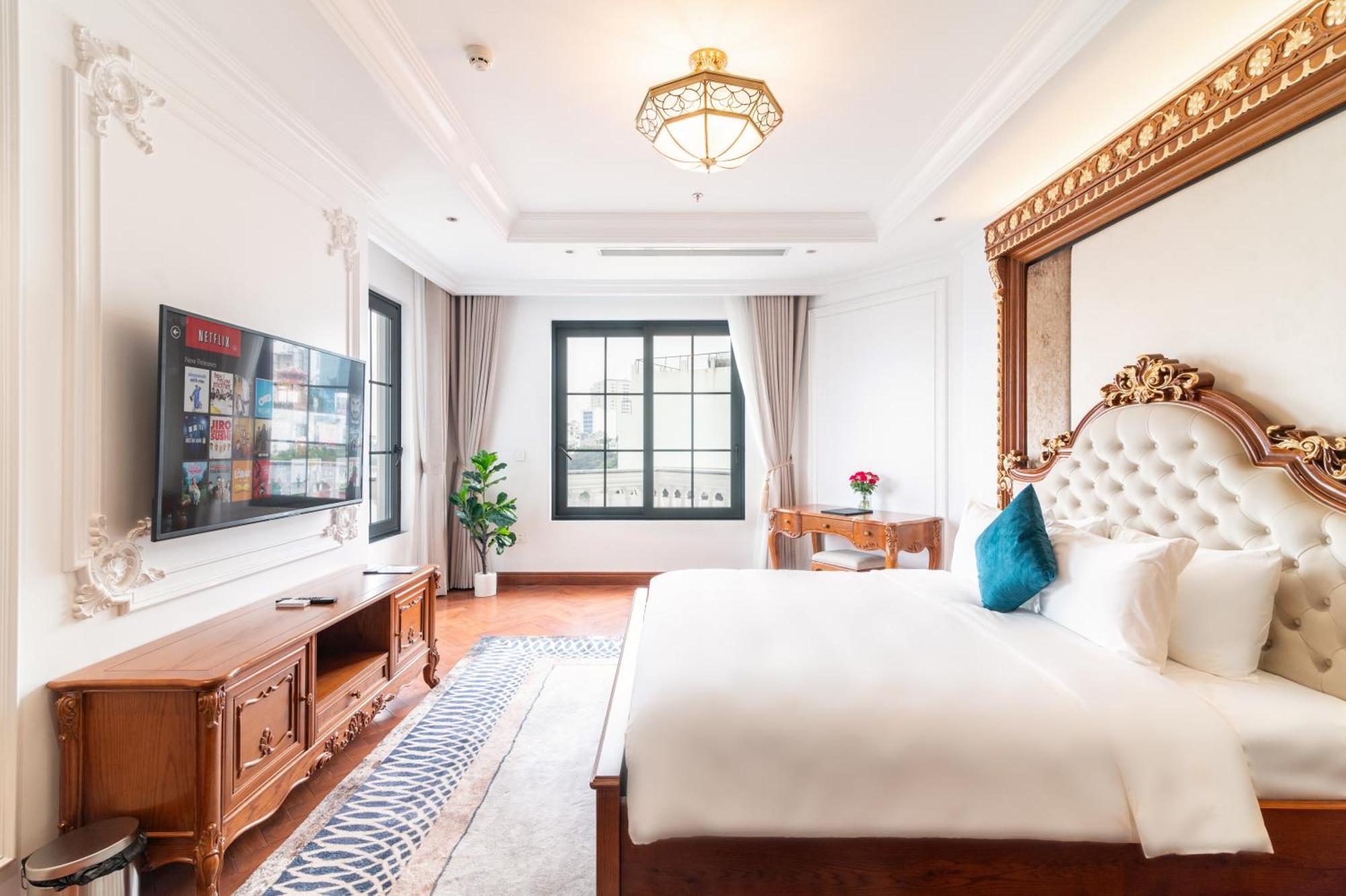 Luxe Paradise Suite Hotel Trich Sai Hanoi Buitenkant foto
