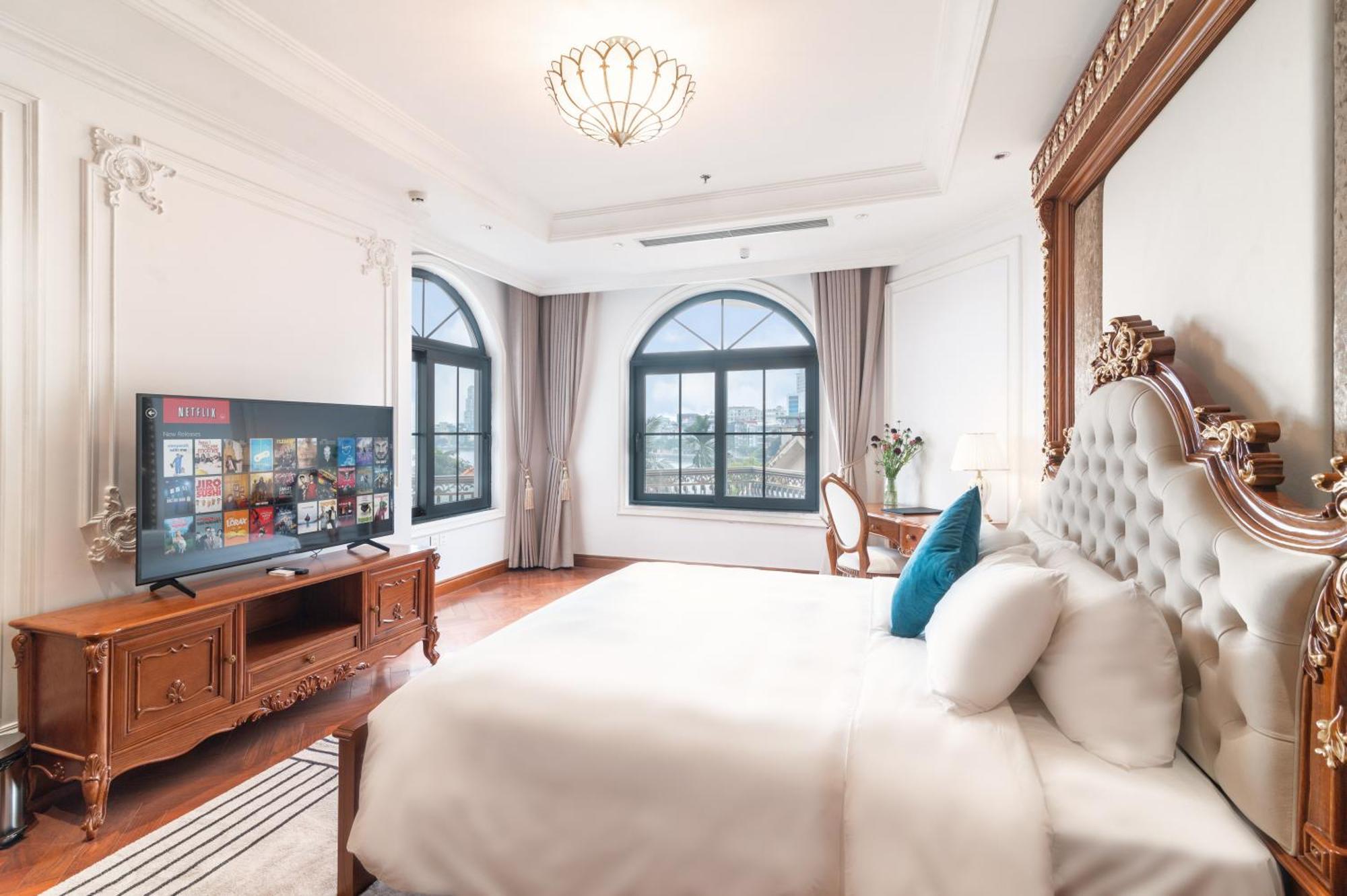 Luxe Paradise Suite Hotel Trich Sai Hanoi Buitenkant foto